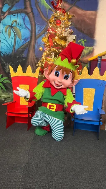Lutin de Noël x2 en situation